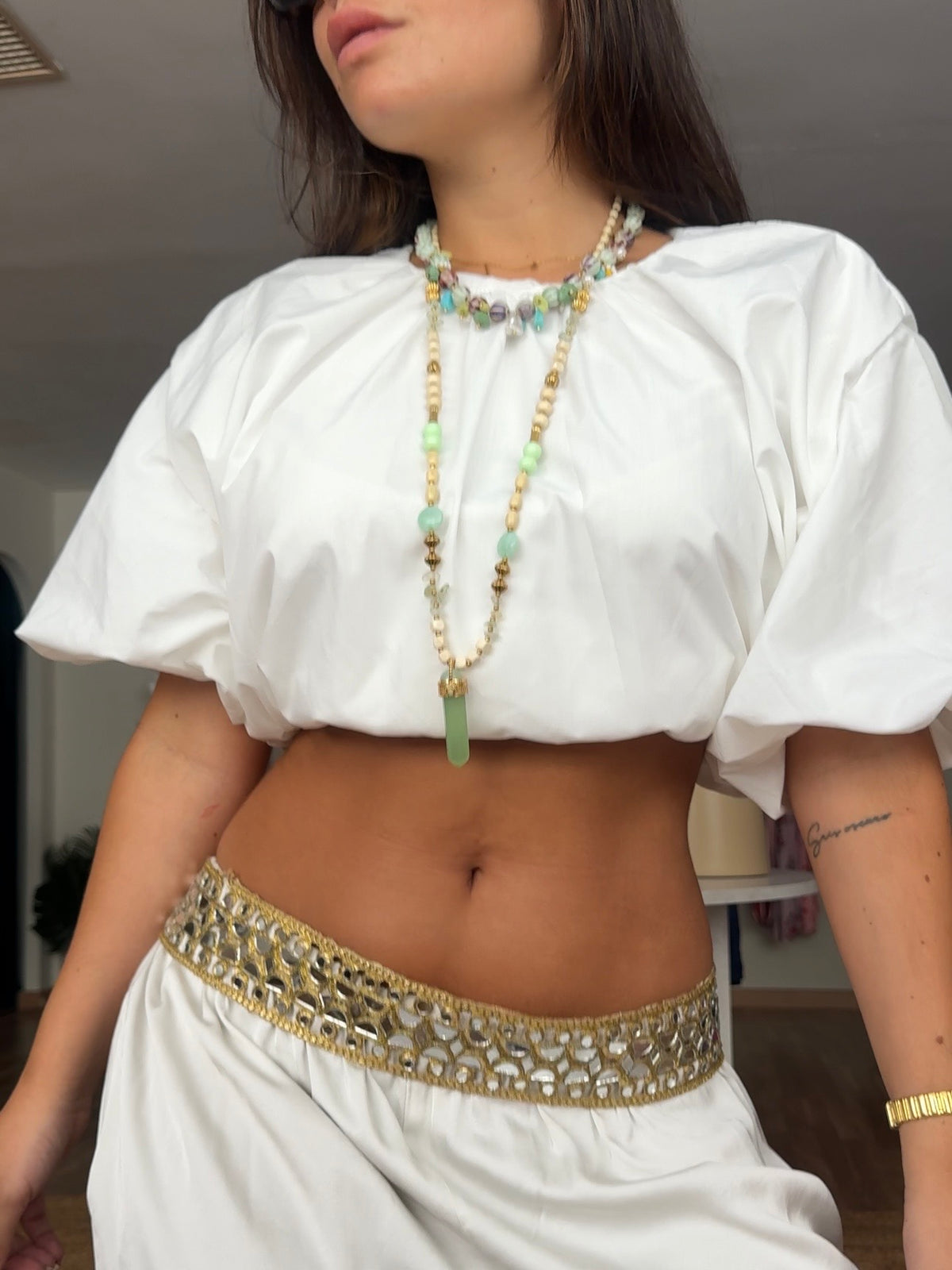 BLUSA ABULLONADA