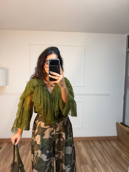 BLUSA ENCAJE