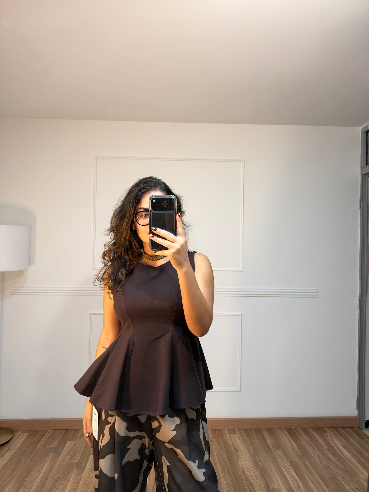 TOP PEPLUM
