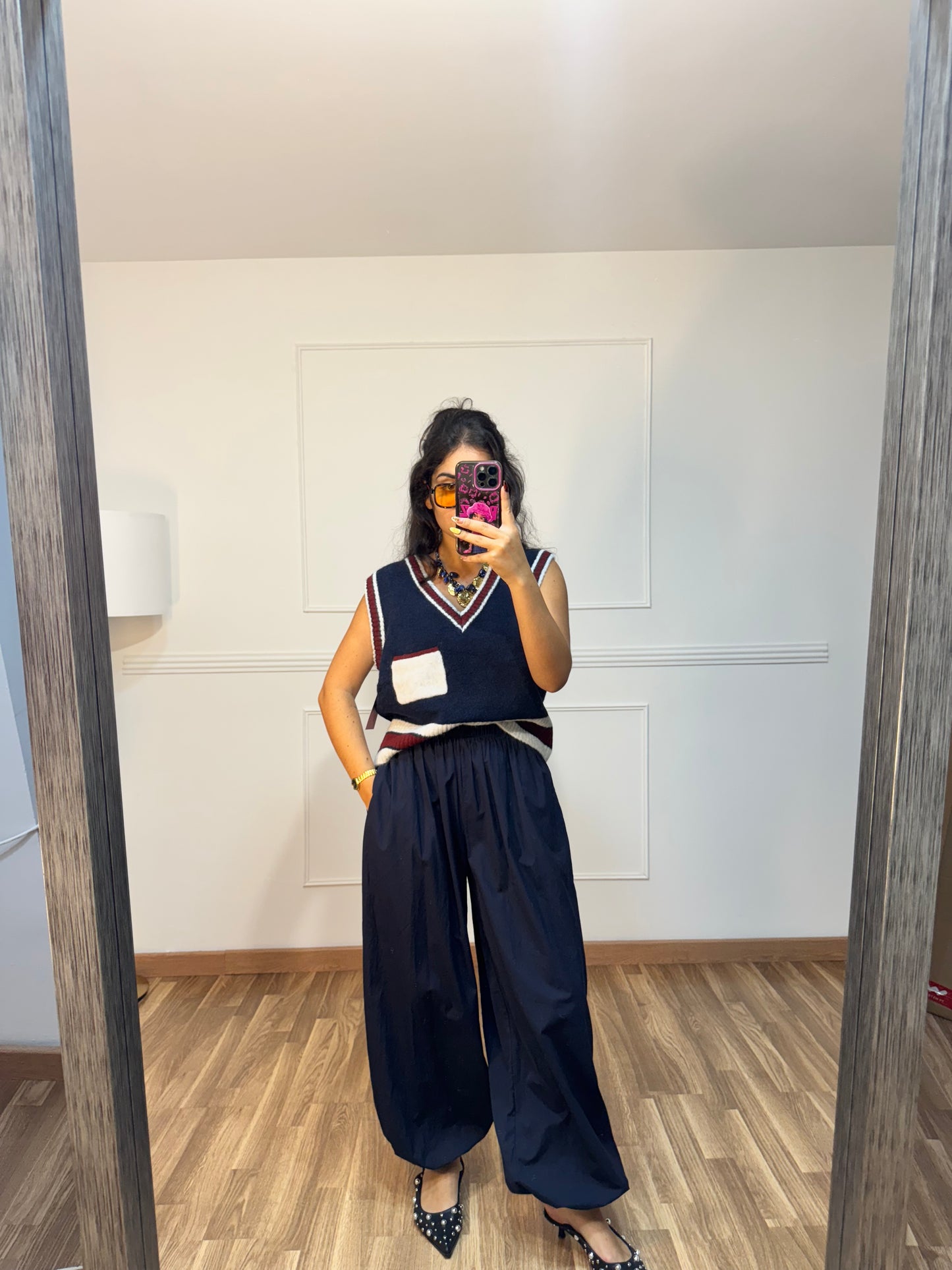 PANTALÓN BOMBACHO ESTRUCTURA