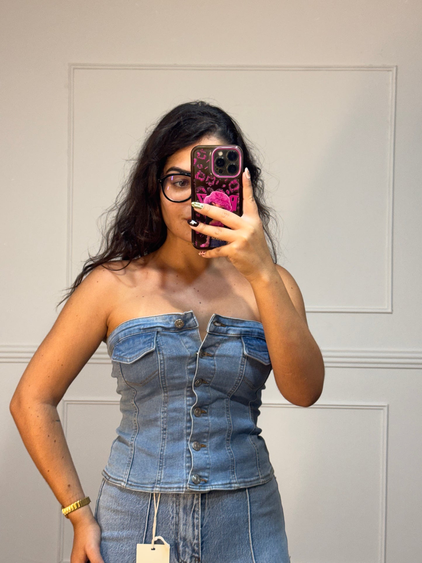 CORSET DENIM