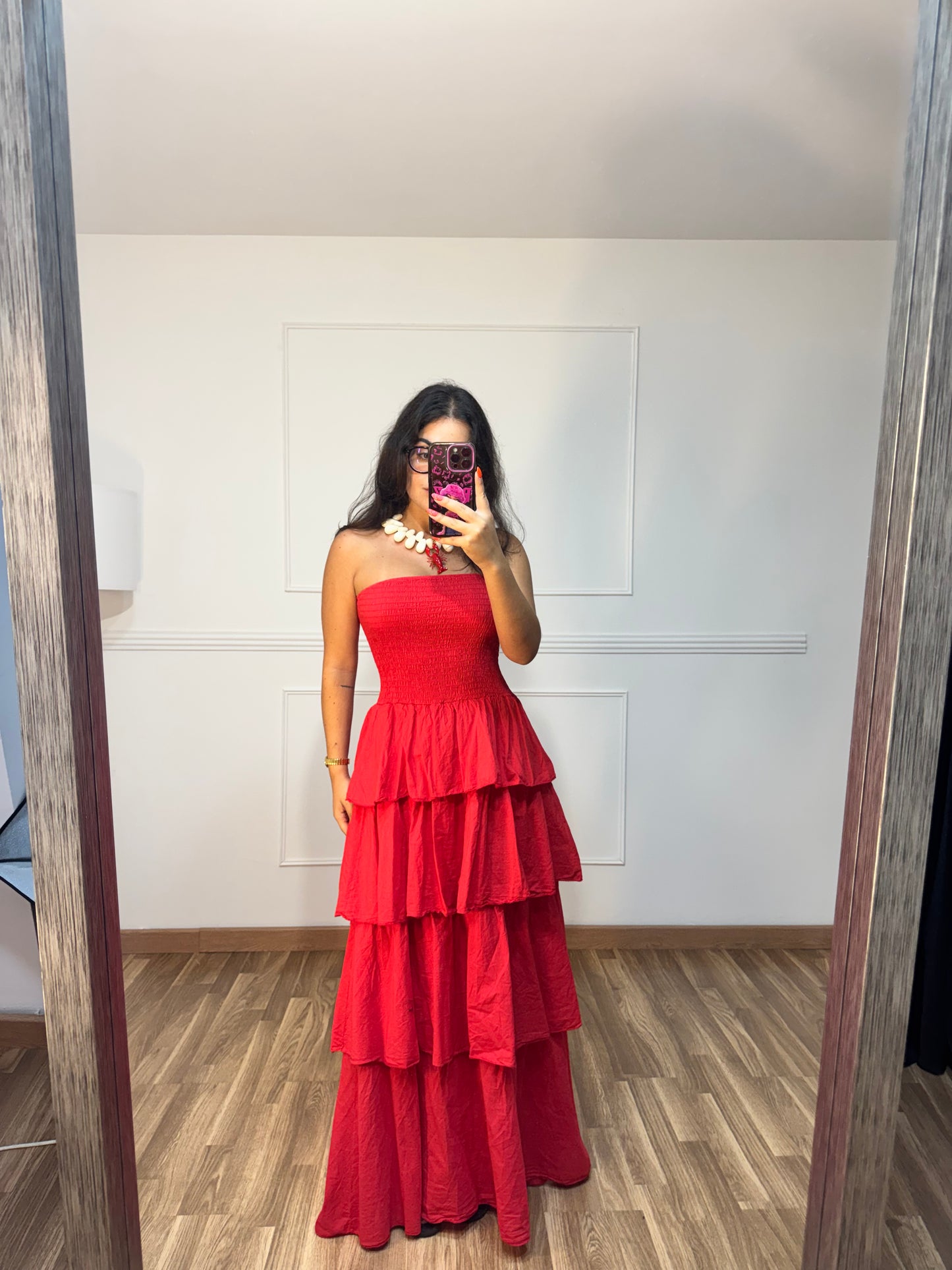 VESTIDO VOLANTES