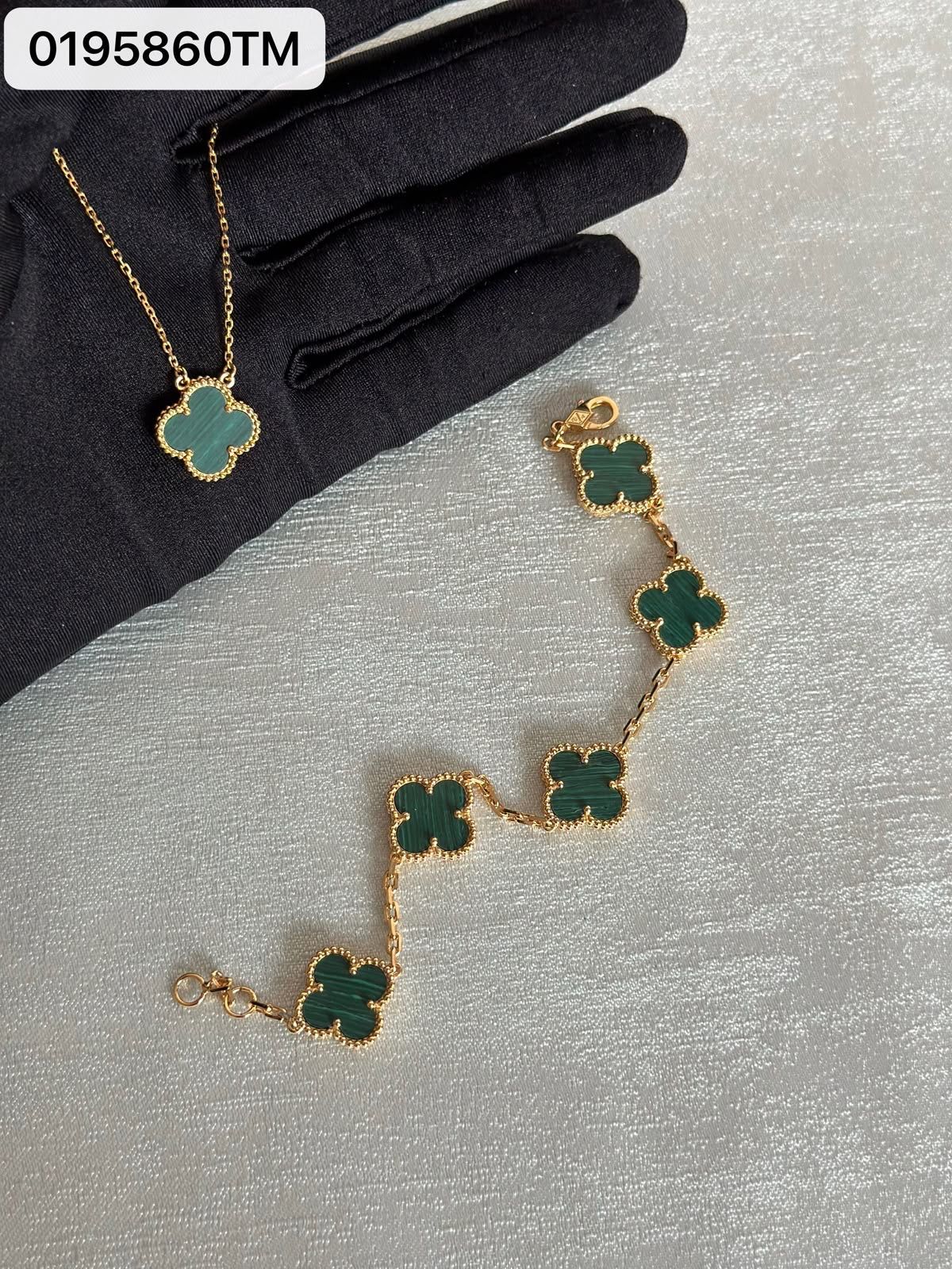 PULSERA ALAMBRA VERDE