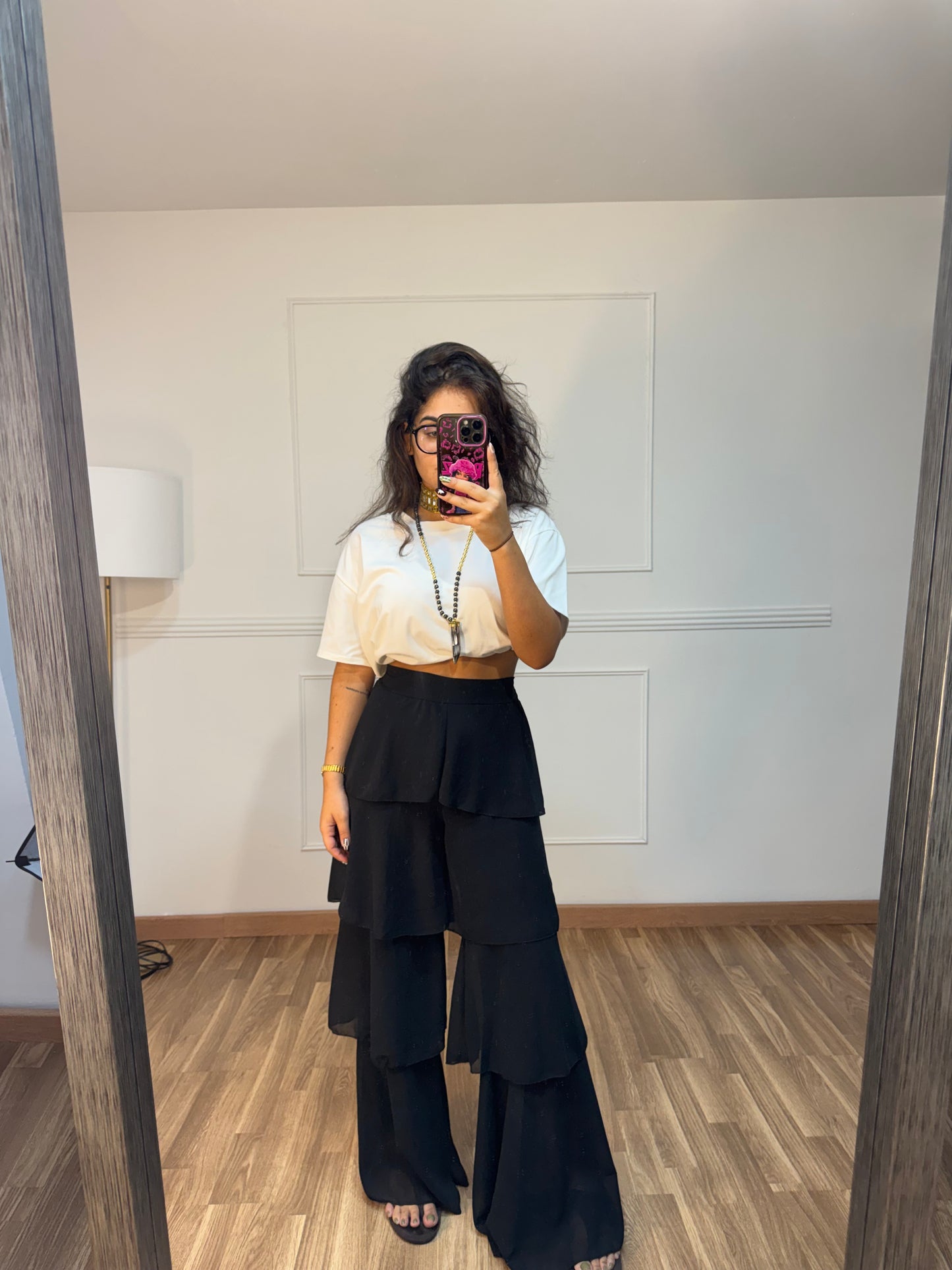 PANTALÓN VOLANTE