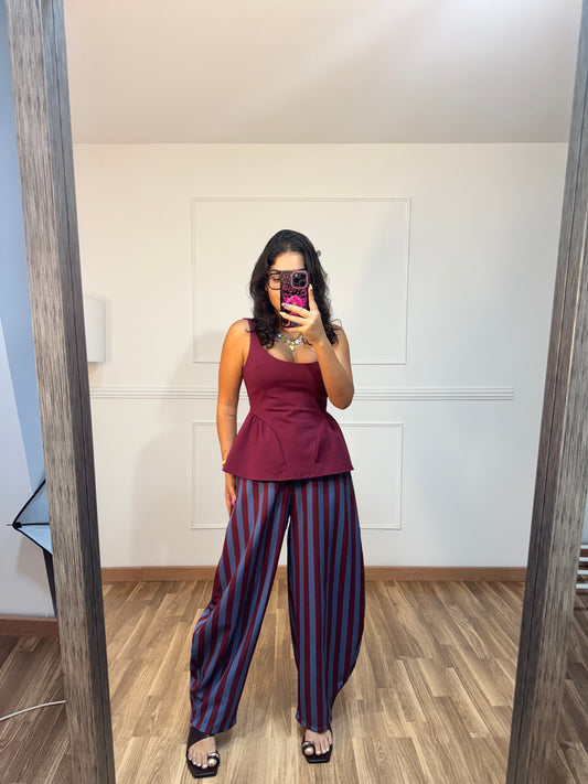 PANTALON BALLOON RAYAS