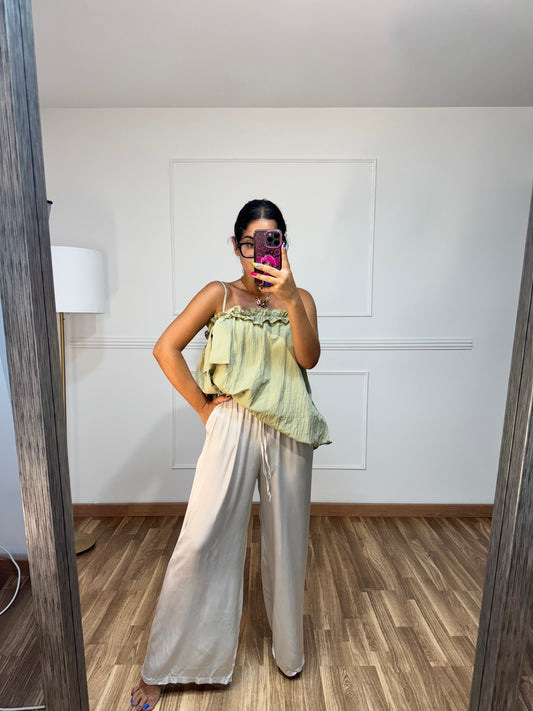 PANTALÓN SATINADO