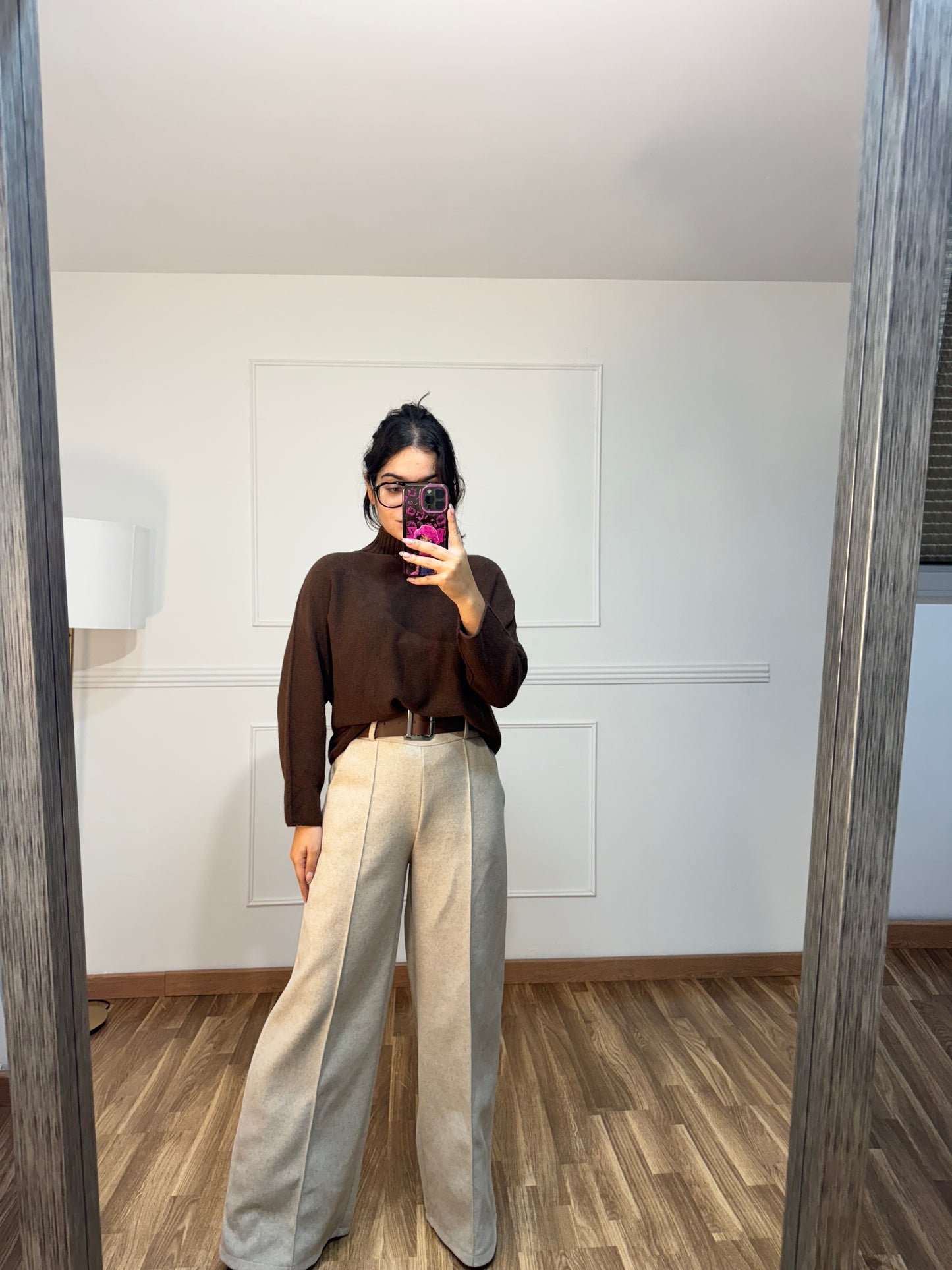 PANTALÓN PAÑO CINTO