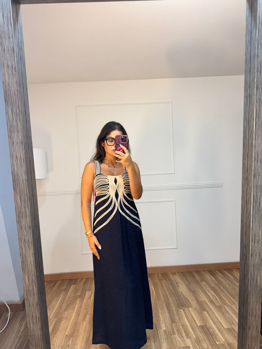 VESTIDO TRENZADO
