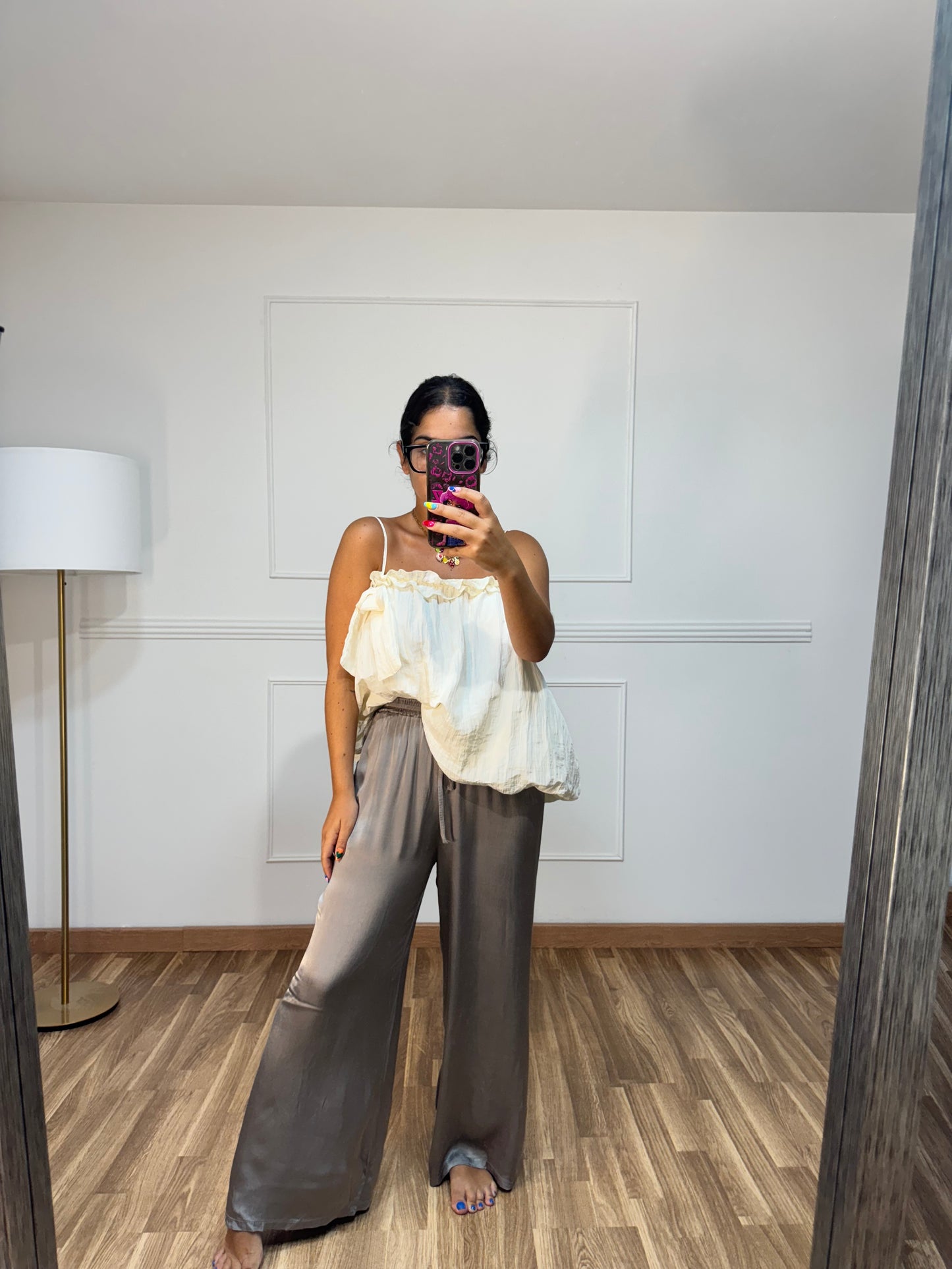 PANTALÓN SATINADO