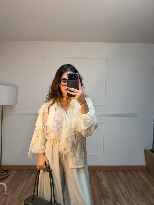 BLUSA ENCAJE