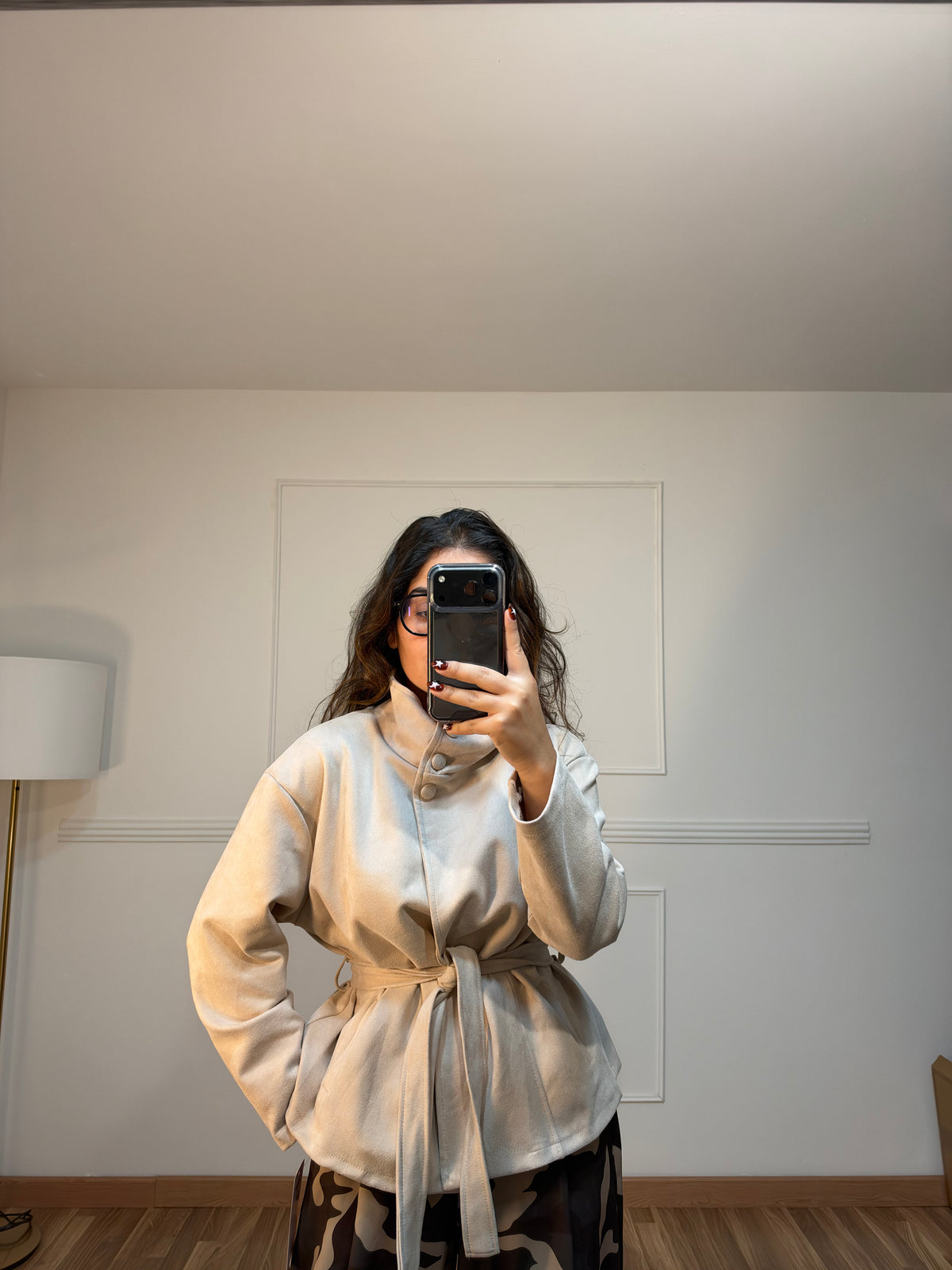 CHAQUETA CUELLO ANTELINA