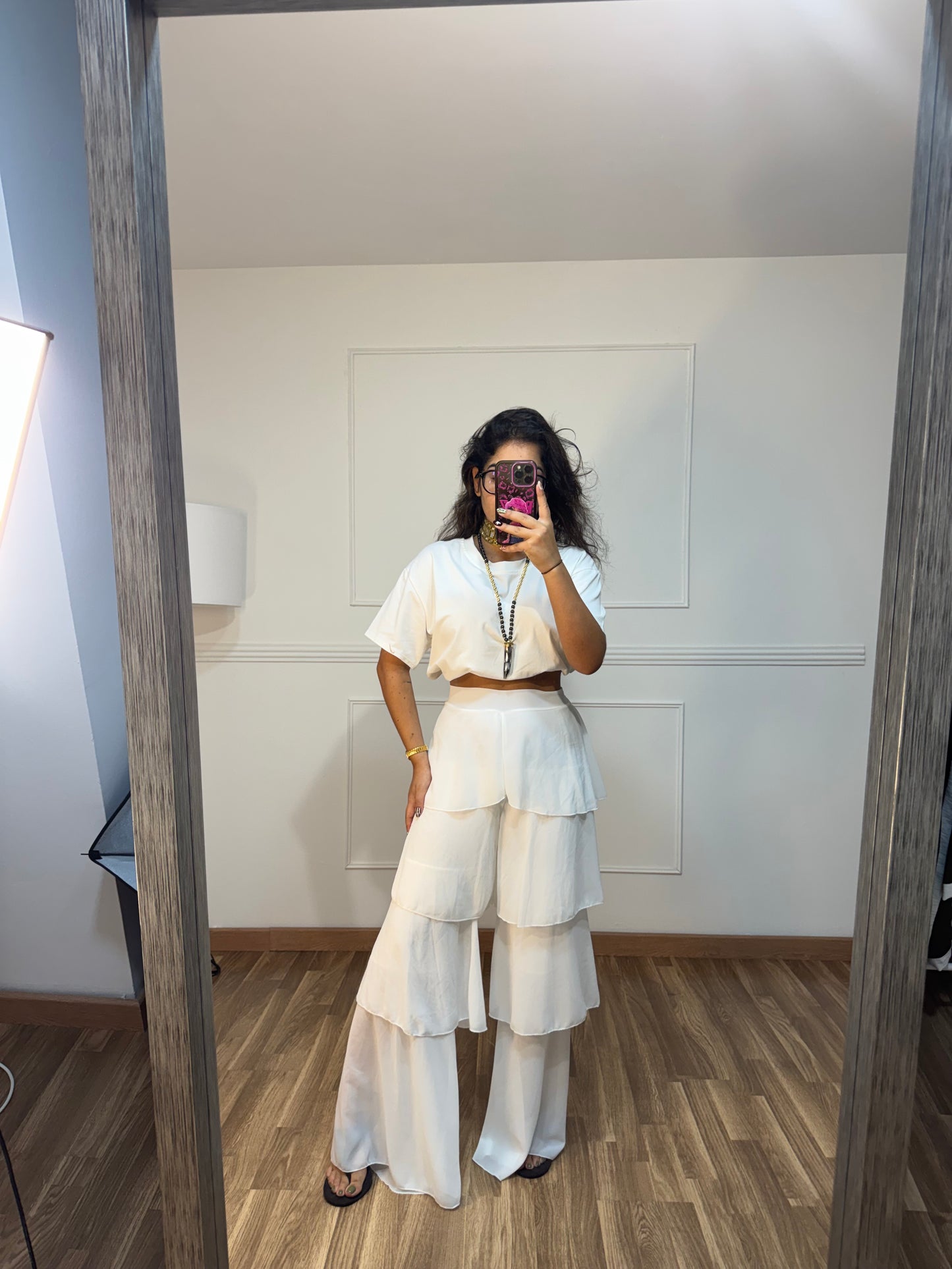 PANTALÓN VOLANTES