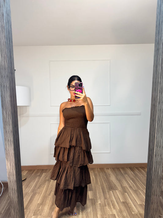VESTIDO VOLANTE