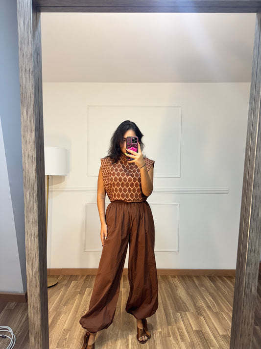 PANTALÓN BOMBACHO ESTRUCTURA