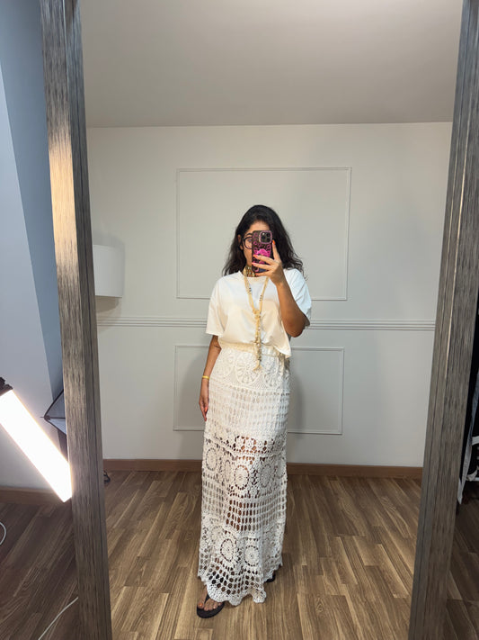 FALDA CROCHET