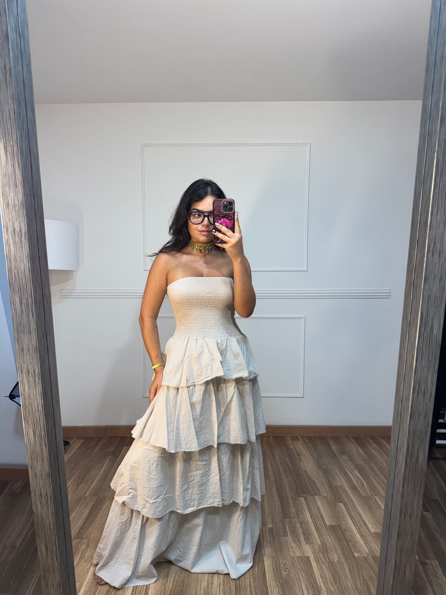 VESTIDO VOLANTES