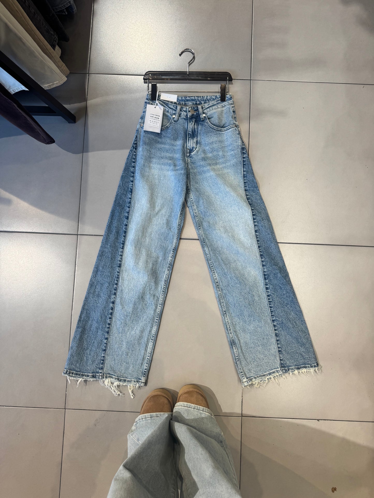 JEANS BICOLOR
