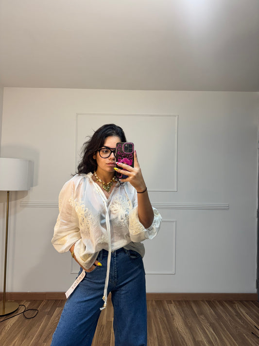 BLUSA BORDADA