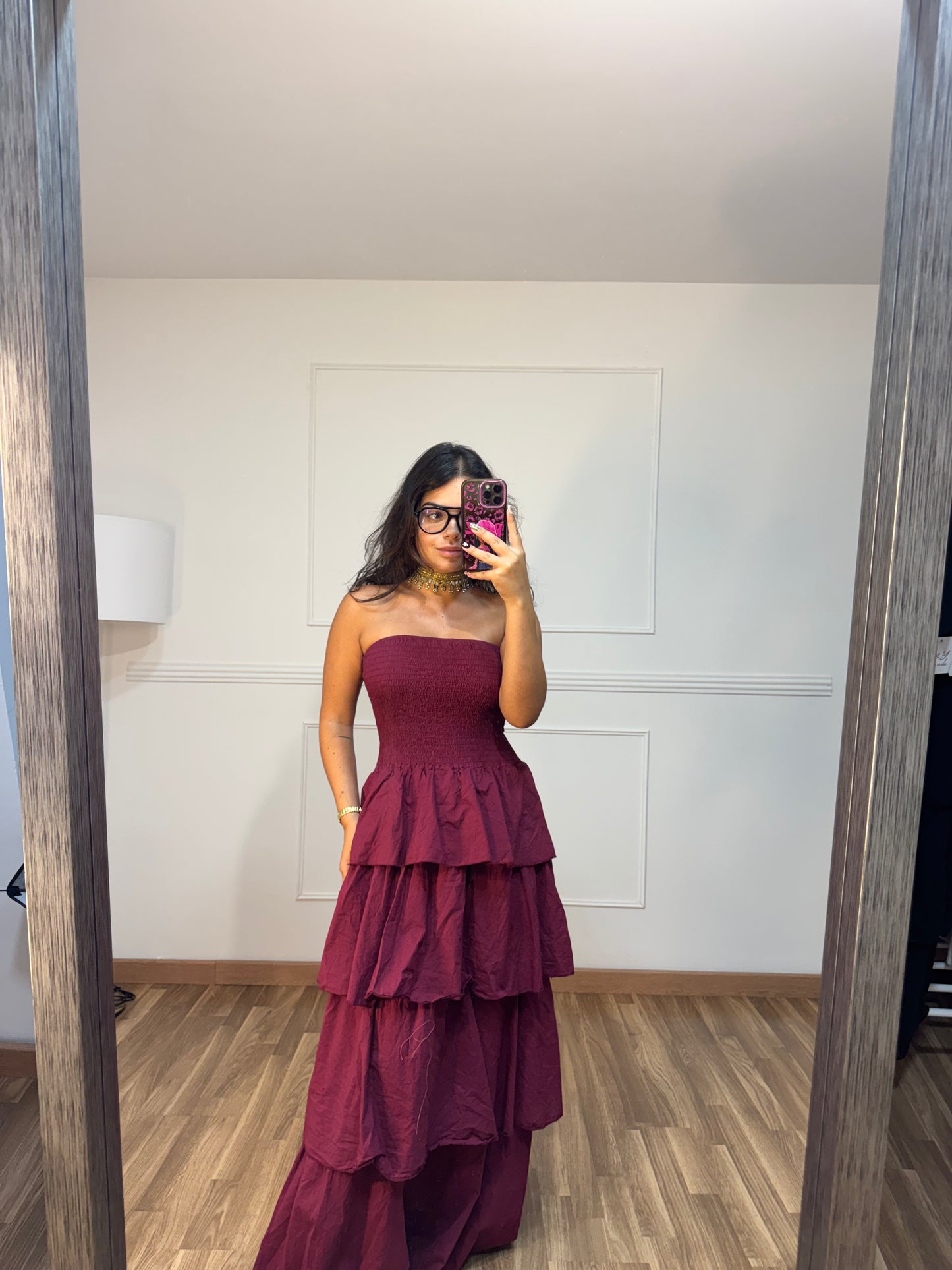 VESTIDO VOLANTES