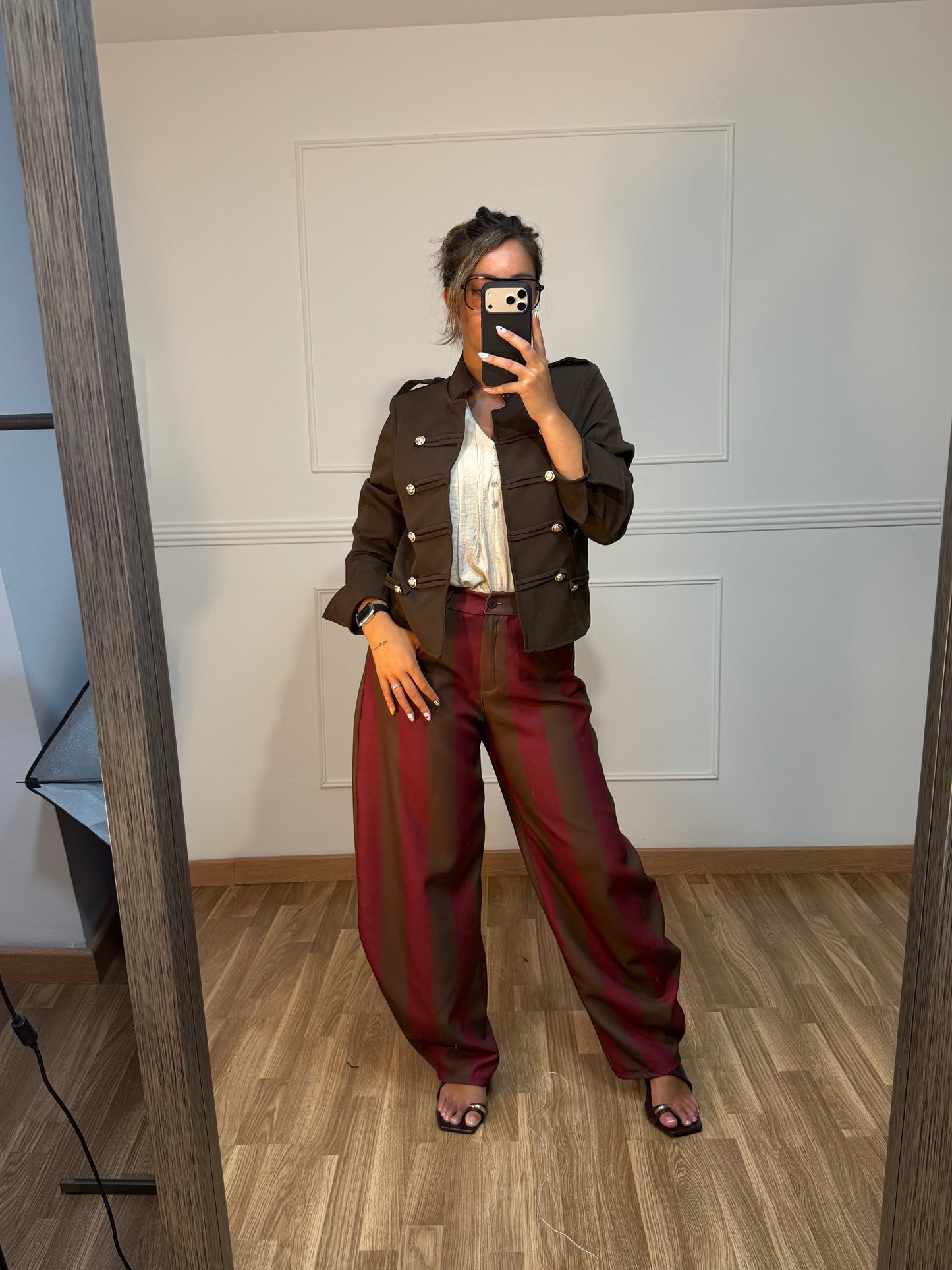 PANTALÓN BALLOON RAYAS